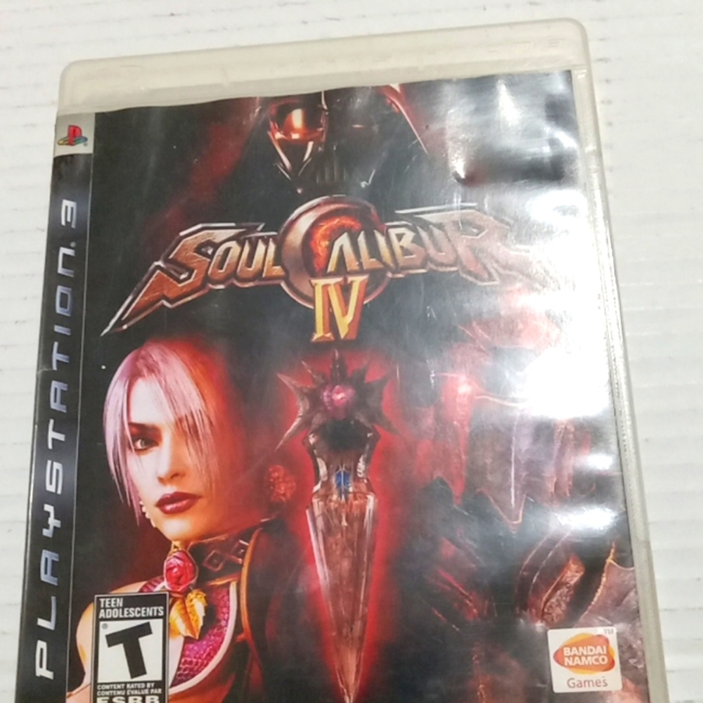 Play station 3 game soul calbur